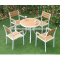 outdoor patio furniture chairs and table plastic wood dining sets